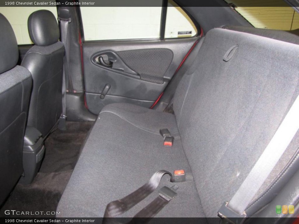 Graphite Interior Photo for the 1998 Chevrolet Cavalier Sedan #38876860