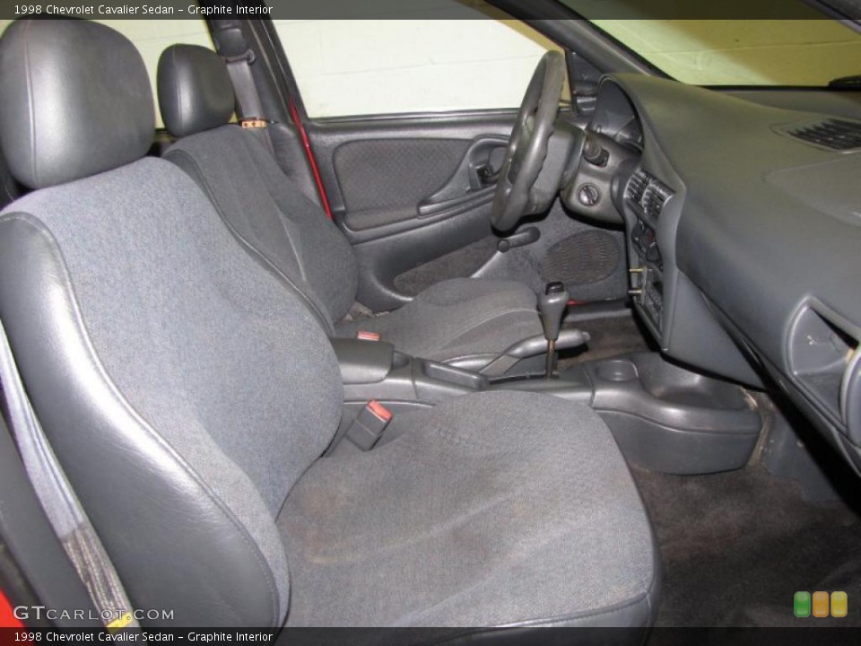 Graphite Interior Photo for the 1998 Chevrolet Cavalier Sedan #38876872