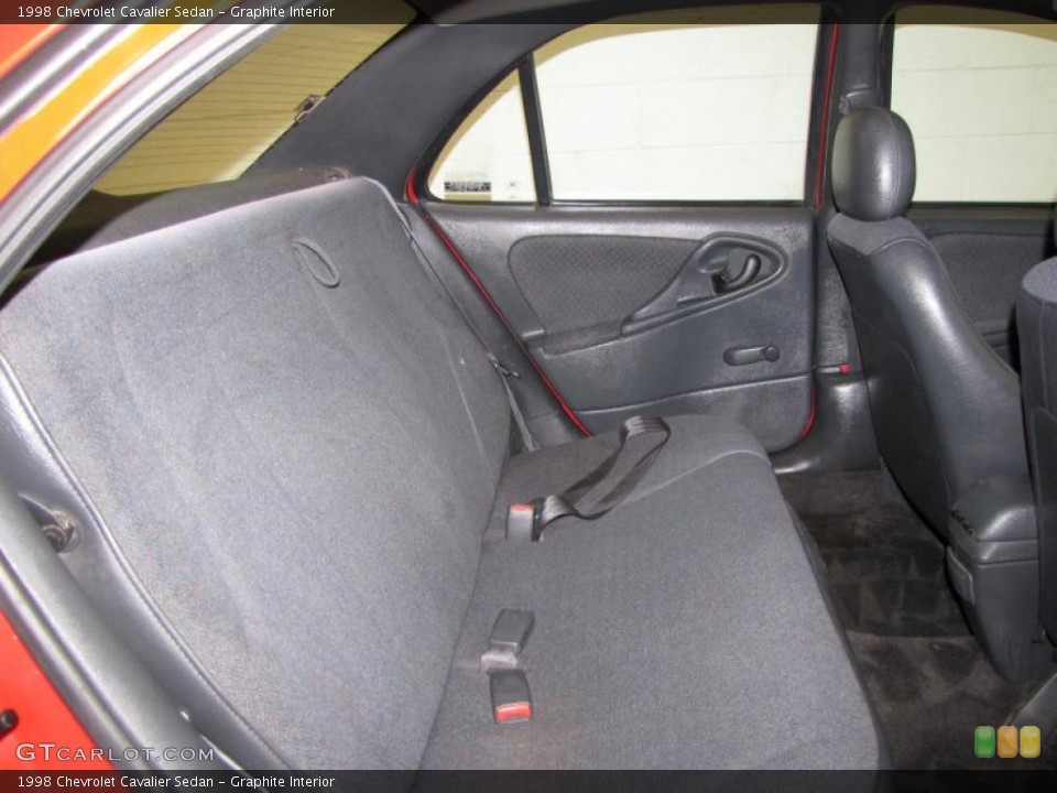 Graphite Interior Photo for the 1998 Chevrolet Cavalier Sedan #38876888