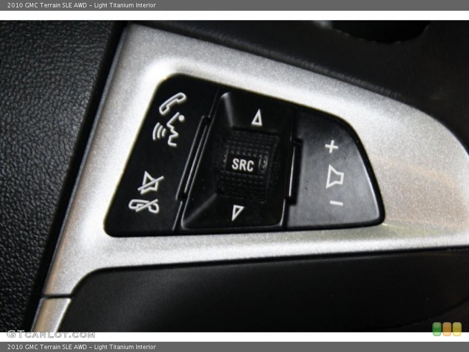 Light Titanium Interior Controls for the 2010 GMC Terrain SLE AWD #38879972