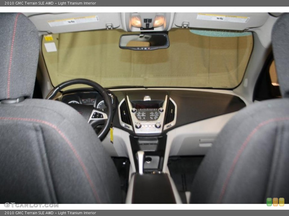 Light Titanium Interior Dashboard for the 2010 GMC Terrain SLE AWD #38880104