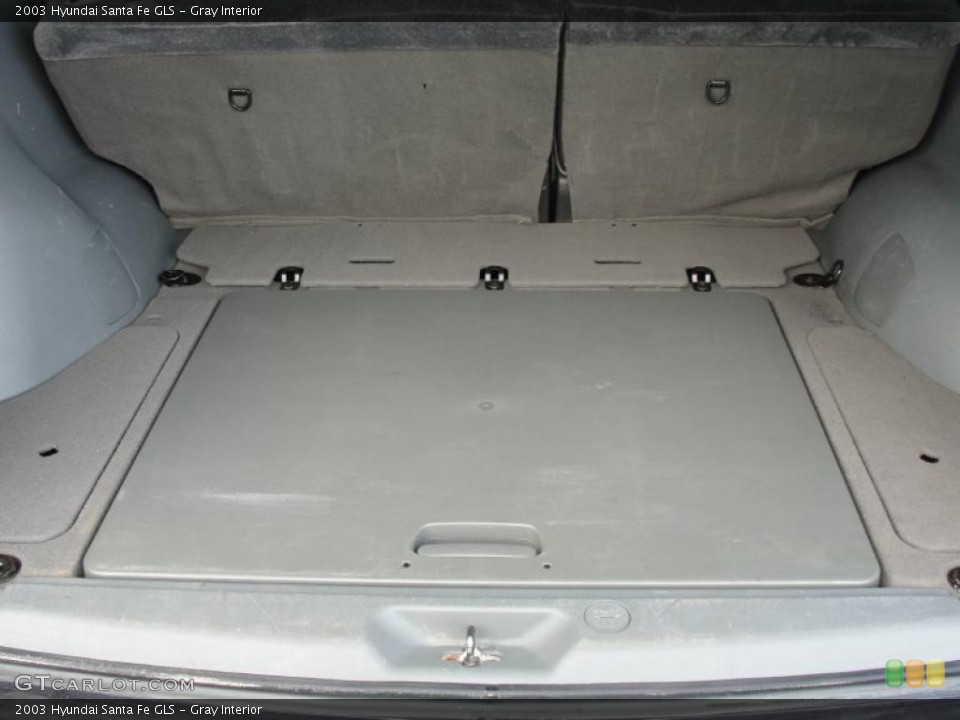 Gray Interior Trunk for the 2003 Hyundai Santa Fe GLS #38880116