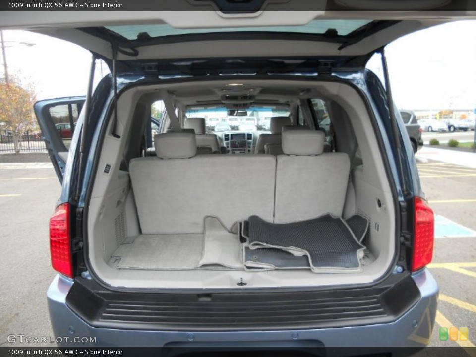 Stone Interior Trunk for the 2009 Infiniti QX 56 4WD #38884129