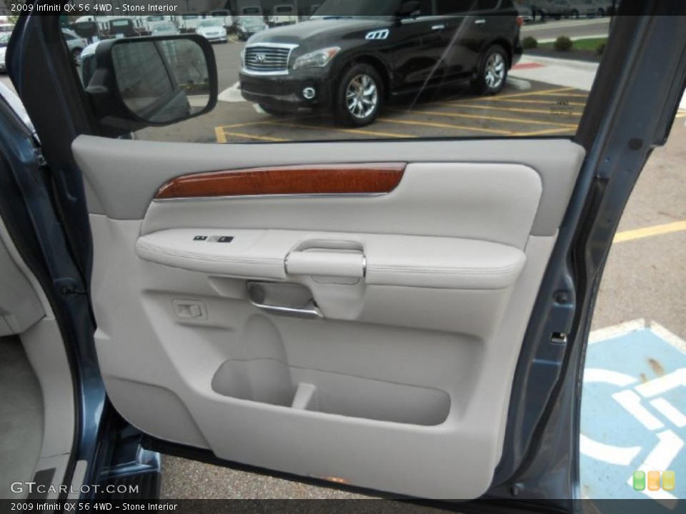 Stone Interior Door Panel for the 2009 Infiniti QX 56 4WD #38884189