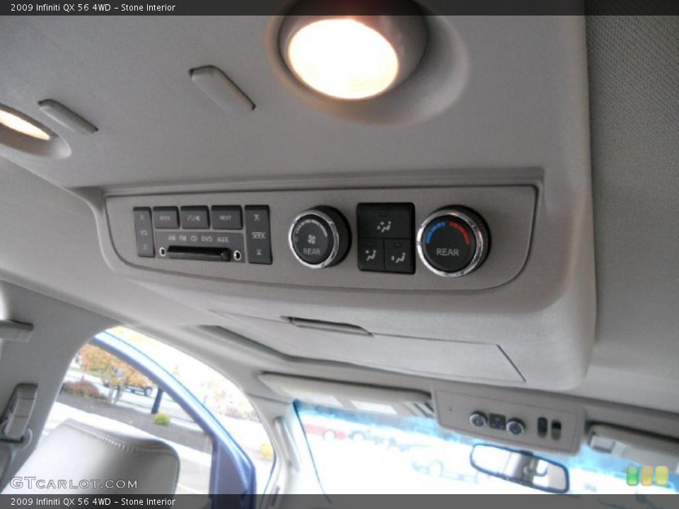 Stone Interior Controls for the 2009 Infiniti QX 56 4WD #38884221