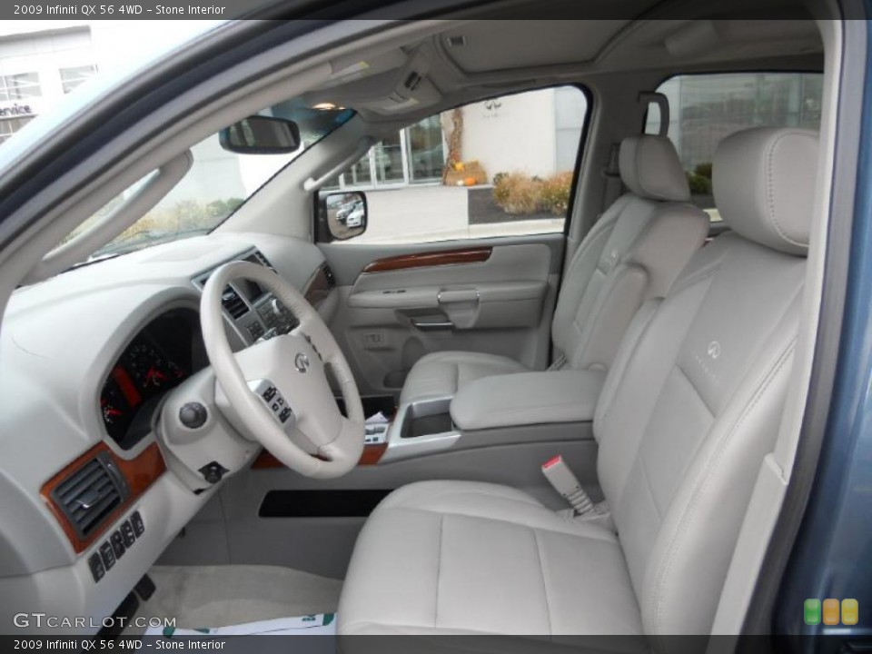 Stone Interior Photo for the 2009 Infiniti QX 56 4WD #38884257