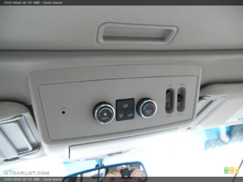Stone Interior Controls for the 2009 Infiniti QX 56 4WD #38884393