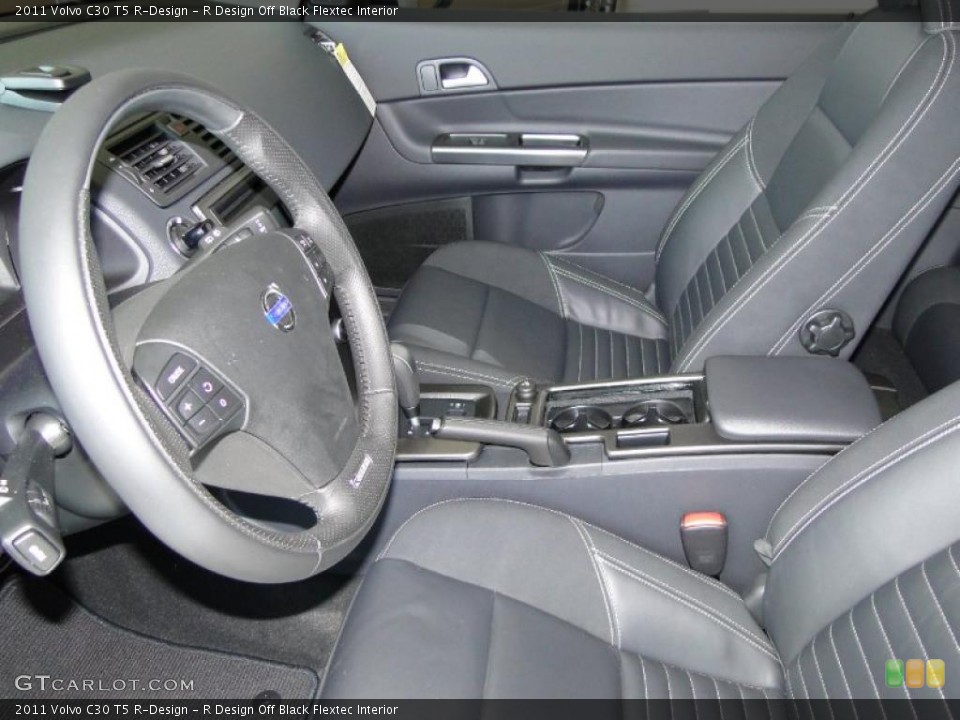 R Design Off Black Flextec Interior Photo for the 2011 Volvo C30 T5 R-Design #38888842