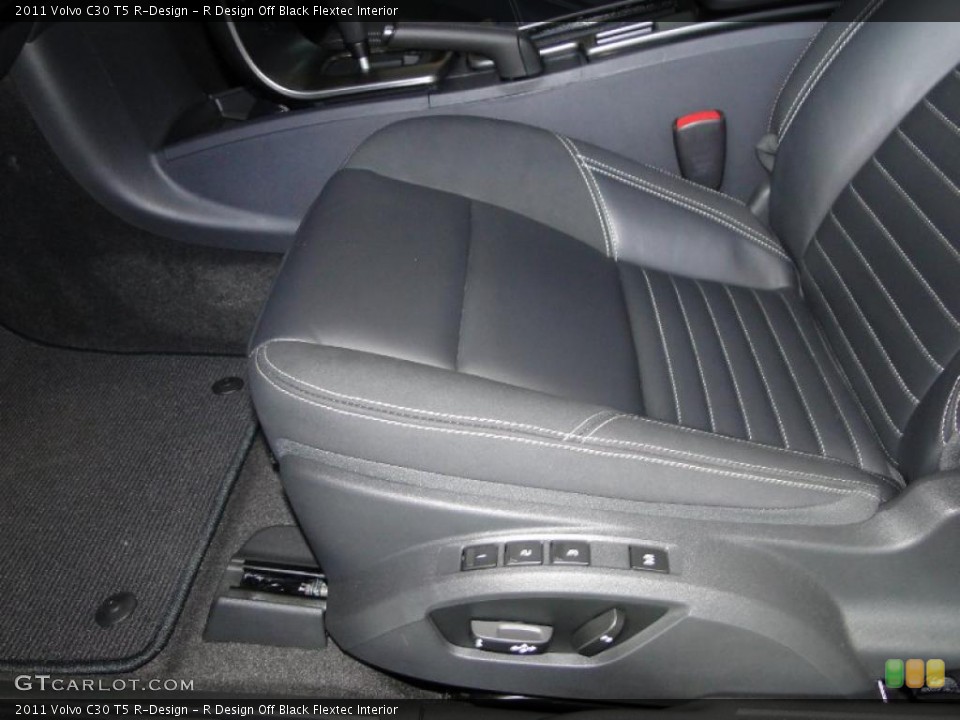 R Design Off Black Flextec Interior Photo for the 2011 Volvo C30 T5 R-Design #38888874