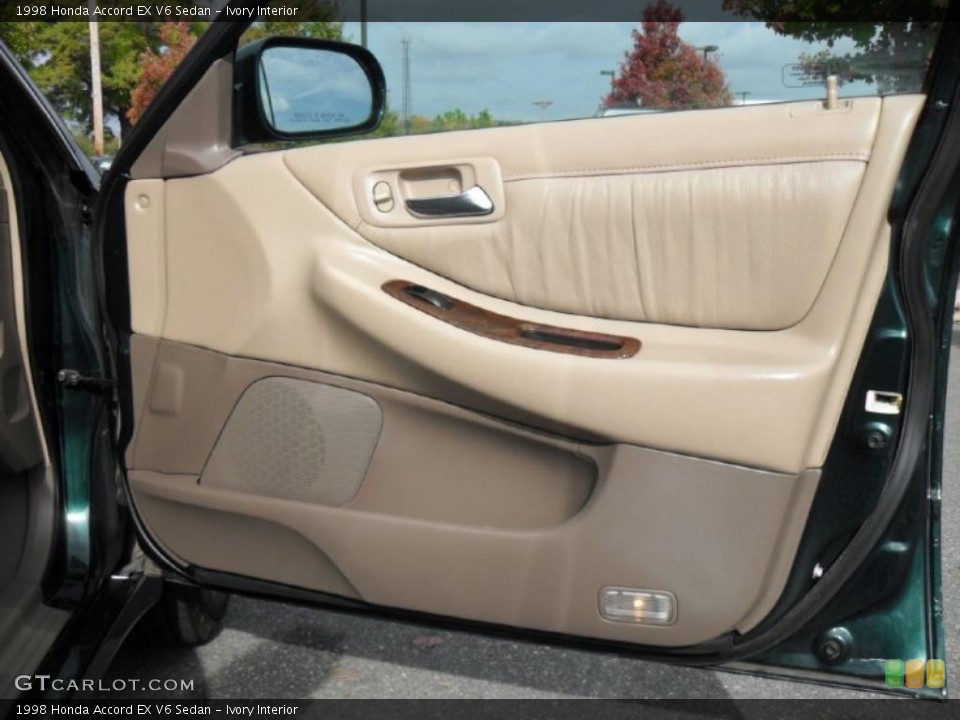 Ivory Interior Door Panel for the 1998 Honda Accord EX V6 Sedan #38889466