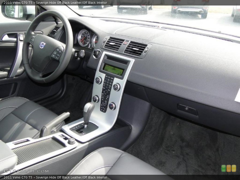 Soverign Hide Off Black Leather/Off Black Interior Photo for the 2011 Volvo C70 T5 #38889626