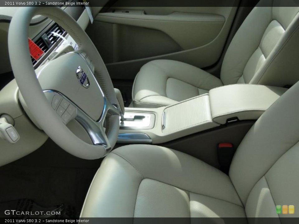 Sandstone Beige Interior Photo for the 2011 Volvo S80 3.2 #38890070