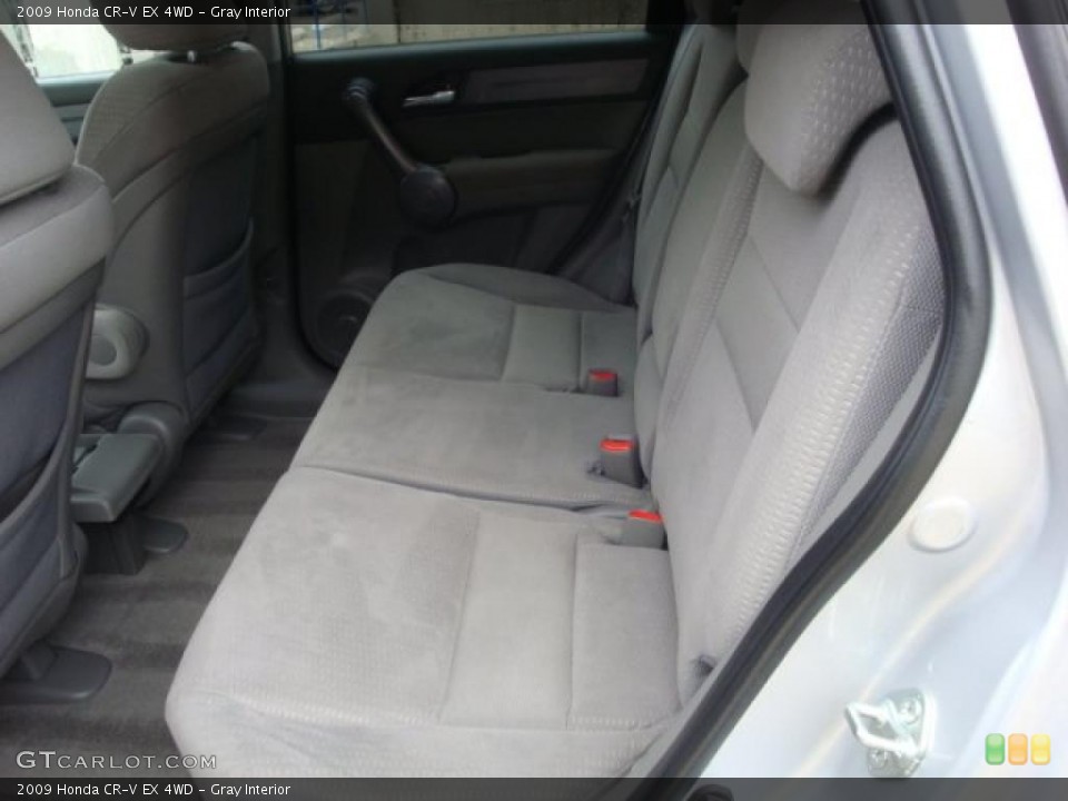 Gray Interior Photo for the 2009 Honda CR-V EX 4WD #38892042