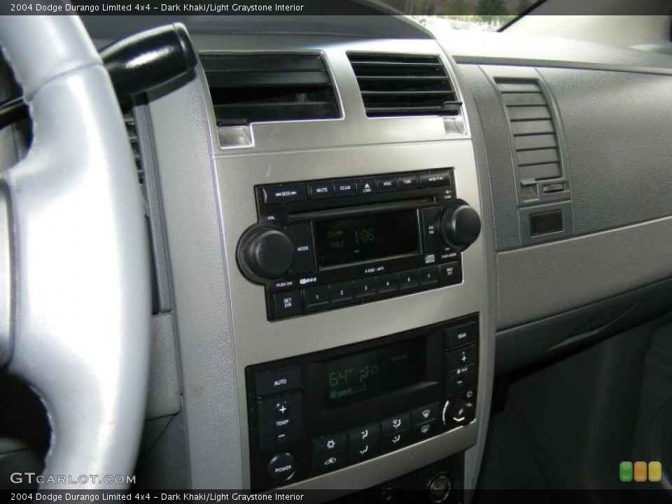 Dark Khaki/Light Graystone Interior Controls for the 2004 Dodge Durango Limited 4x4 #38894717