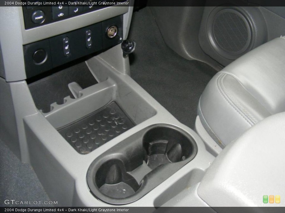Dark Khaki/Light Graystone Interior Controls for the 2004 Dodge Durango Limited 4x4 #38894730