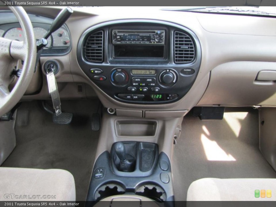 Oak Interior Controls for the 2001 Toyota Sequoia SR5 4x4 #38895062