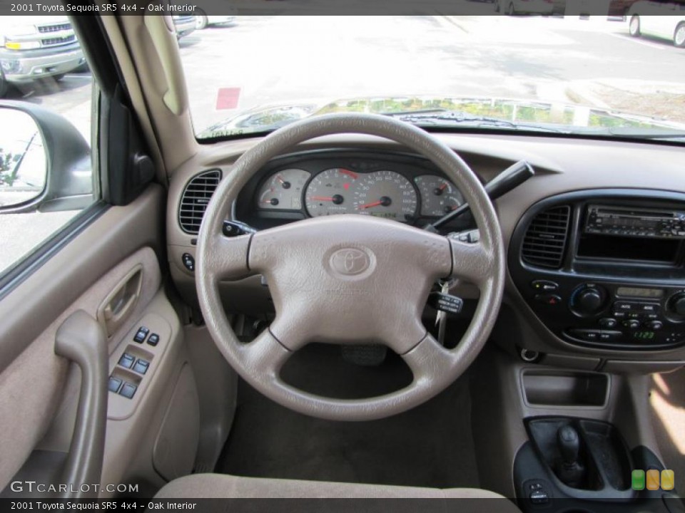 Oak Interior Steering Wheel for the 2001 Toyota Sequoia SR5 4x4 #38895090