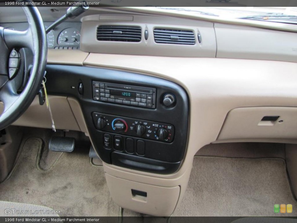 Medium Parchment Interior Dashboard for the 1998 Ford Windstar GL #38896014