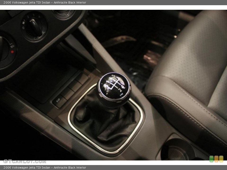Anthracite Black Interior Transmission for the 2006 Volkswagen Jetta TDI Sedan #38896726