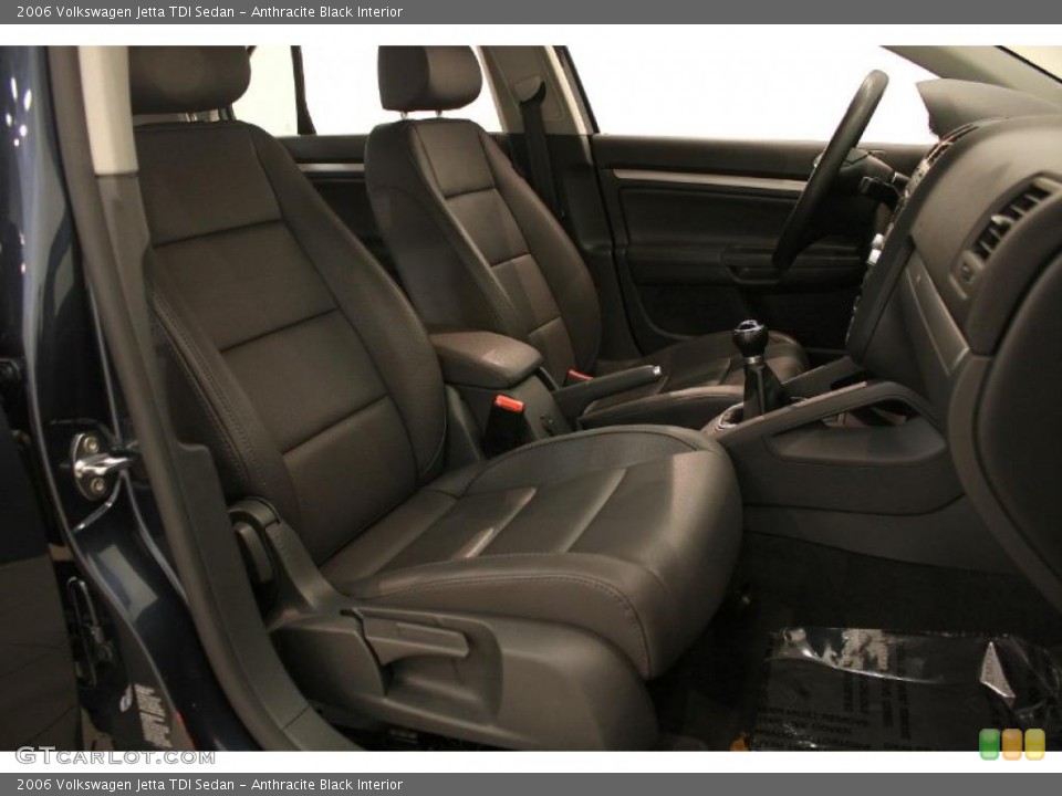 Anthracite Black Interior Photo for the 2006 Volkswagen Jetta TDI Sedan #38896766