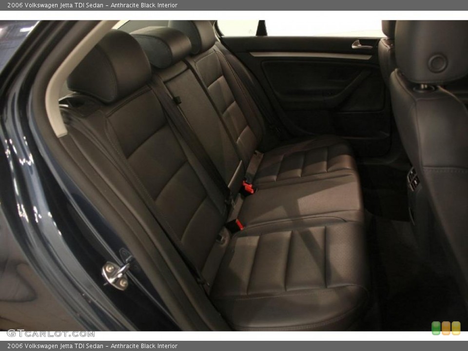Anthracite Black Interior Photo for the 2006 Volkswagen Jetta TDI Sedan #38896782