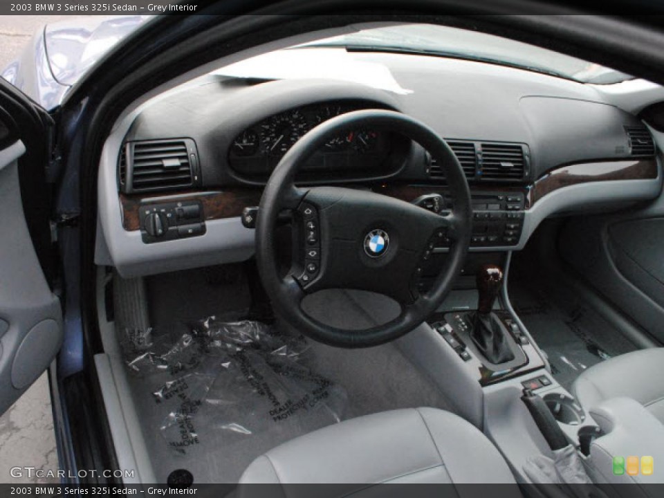 Grey Interior Prime Interior for the 2003 BMW 3 Series 325i Sedan #38897674