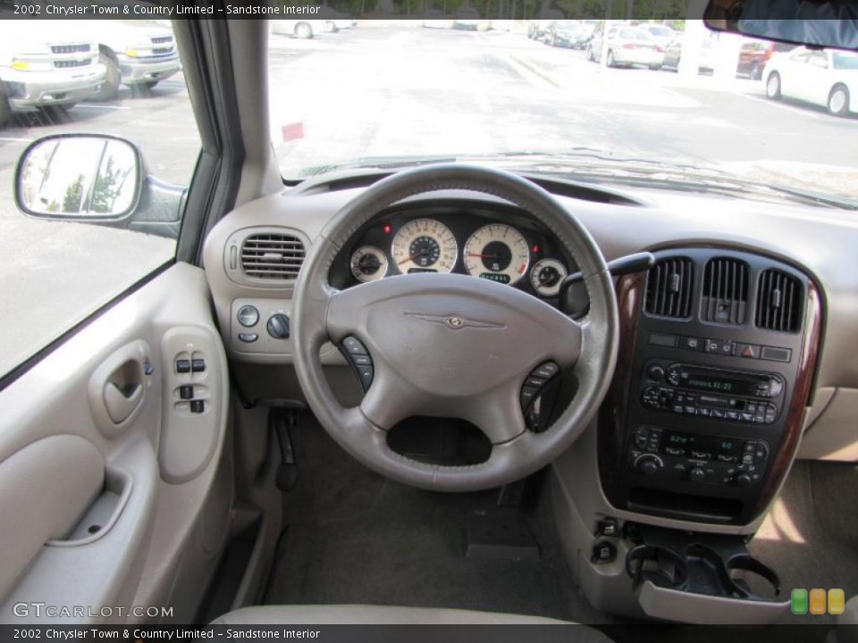 Sandstone Interior Controls for the 2002 Chrysler Town & Country Limited #38897814