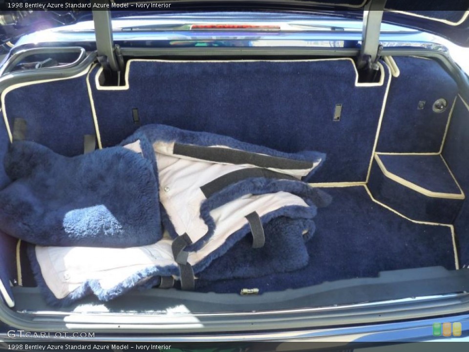 Ivory Interior Trunk for the 1998 Bentley Azure  #38898178