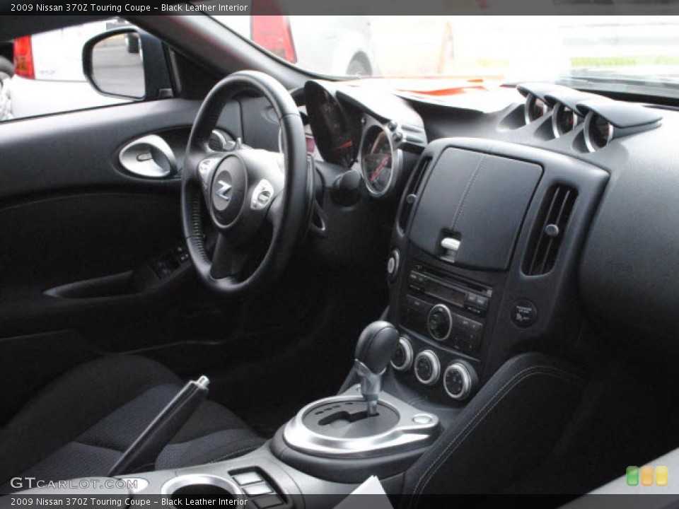 Black Leather Interior Photo for the 2009 Nissan 370Z Touring Coupe #38898658