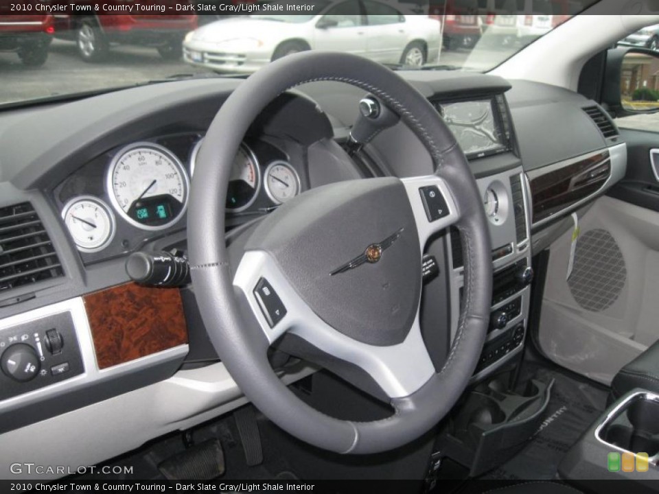 Dark Slate Gray/Light Shale Interior Steering Wheel for the 2010 Chrysler Town & Country Touring #38899662