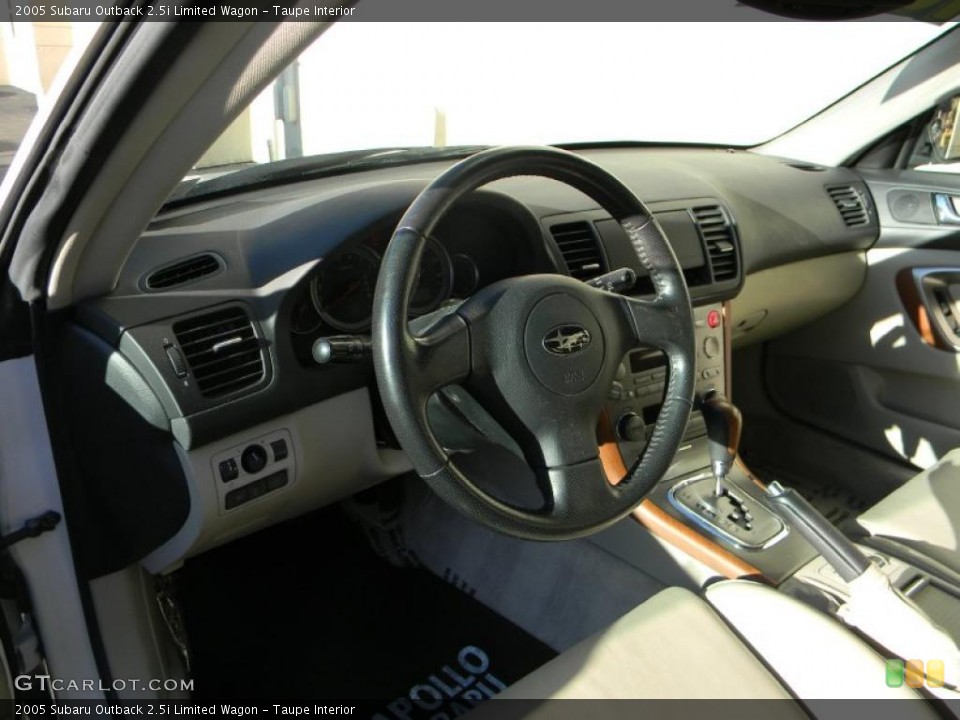 Taupe Interior Photo for the 2005 Subaru Outback 2.5i Limited Wagon #38899746