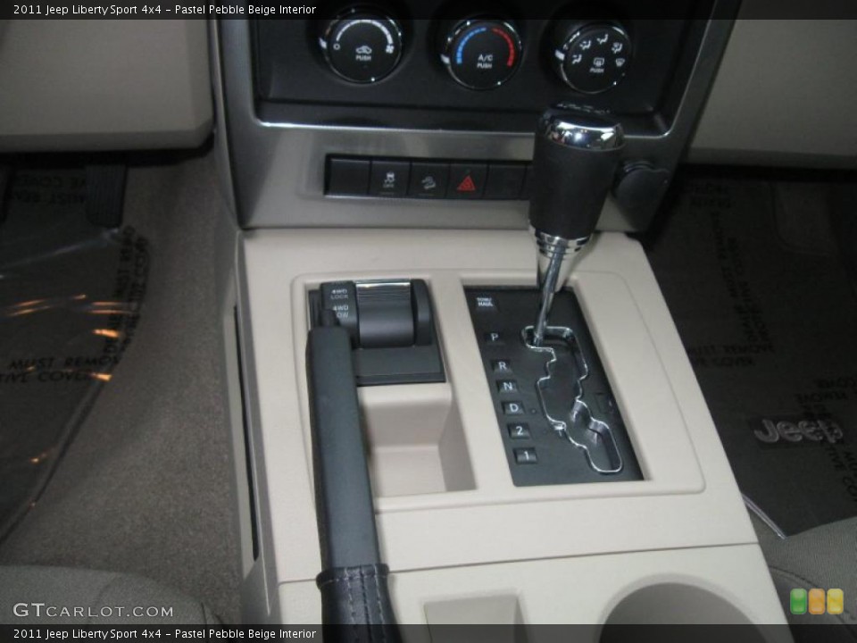 Pastel Pebble Beige Interior Transmission for the 2011 Jeep Liberty Sport 4x4 #38900370
