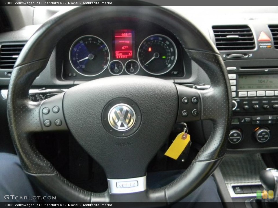 Anthracite Interior Steering Wheel for the 2008 Volkswagen R32  #38900402