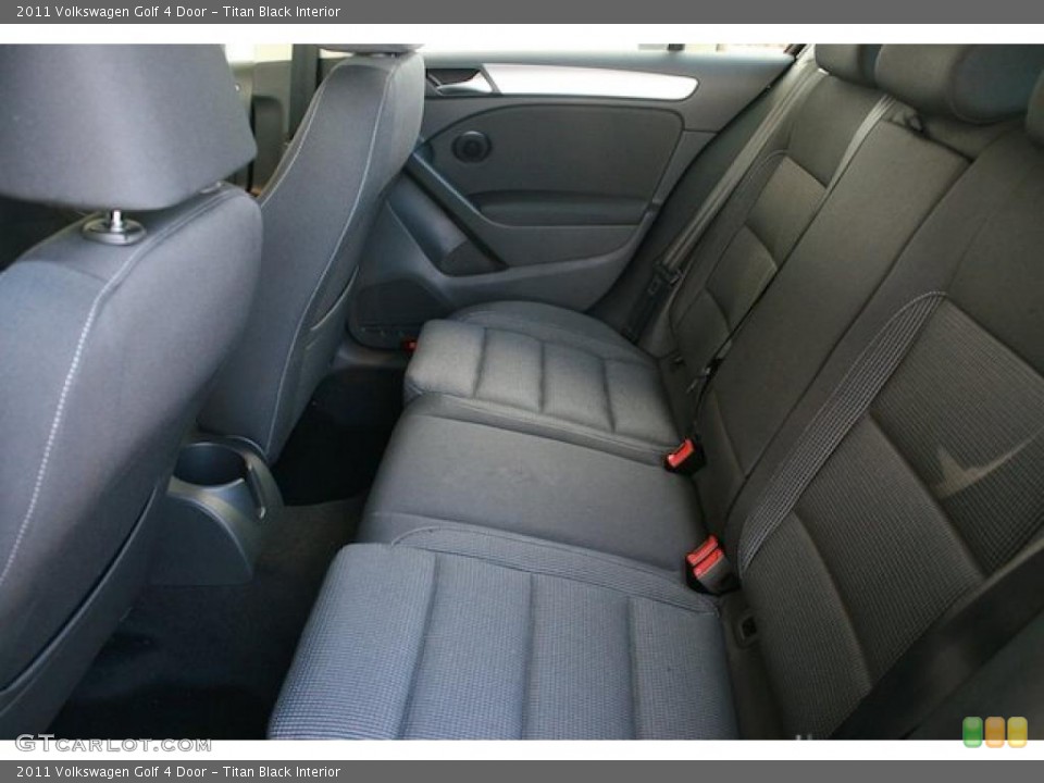 Titan Black Interior Photo for the 2011 Volkswagen Golf 4 Door #38900530