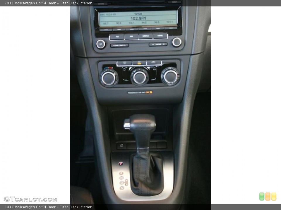 Titan Black Interior Transmission for the 2011 Volkswagen Golf 4 Door #38900662