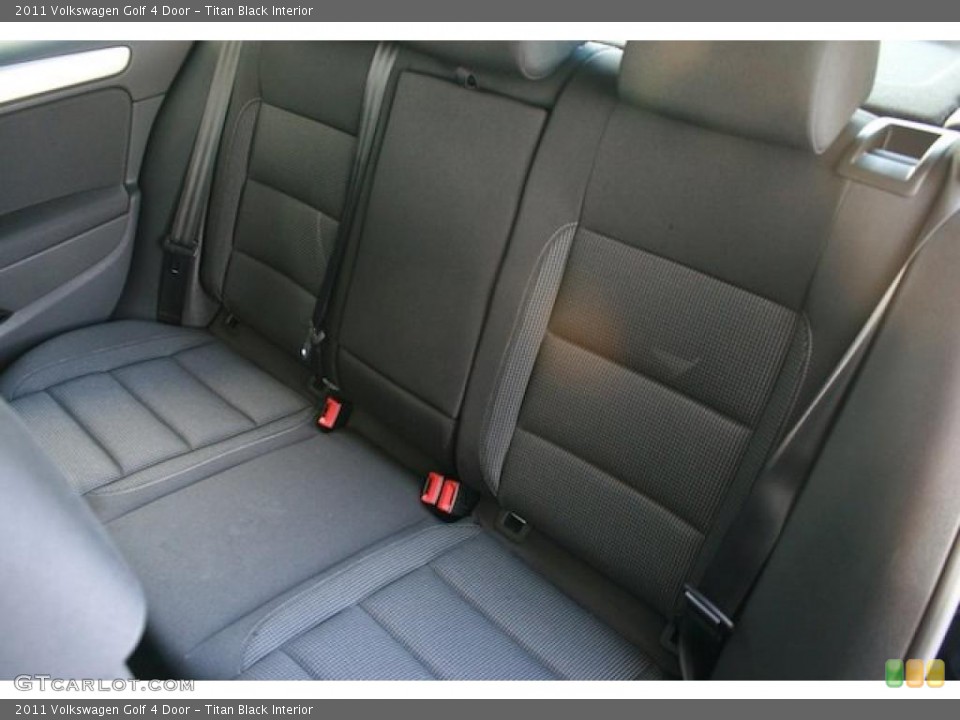Titan Black Interior Photo for the 2011 Volkswagen Golf 4 Door #38900674