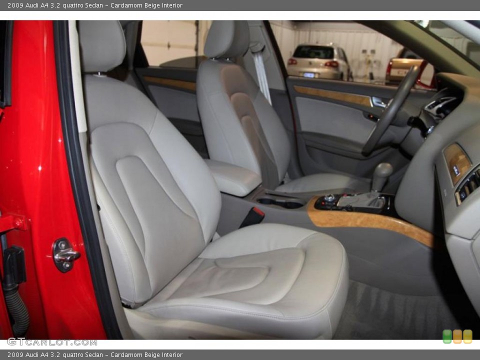 Cardamom Beige Interior Photo for the 2009 Audi A4 3.2 quattro Sedan #38900894