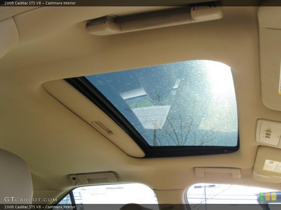 Cashmere Interior Sunroof for the 2008 Cadillac STS V8 #38901210