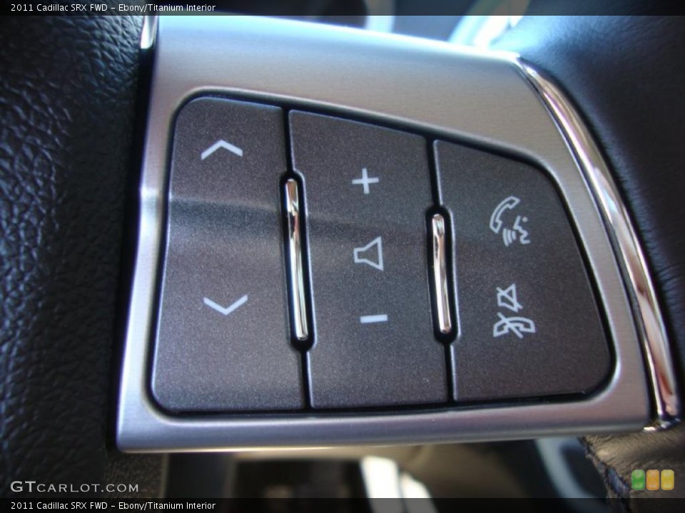 Ebony/Titanium Interior Controls for the 2011 Cadillac SRX FWD #38903414