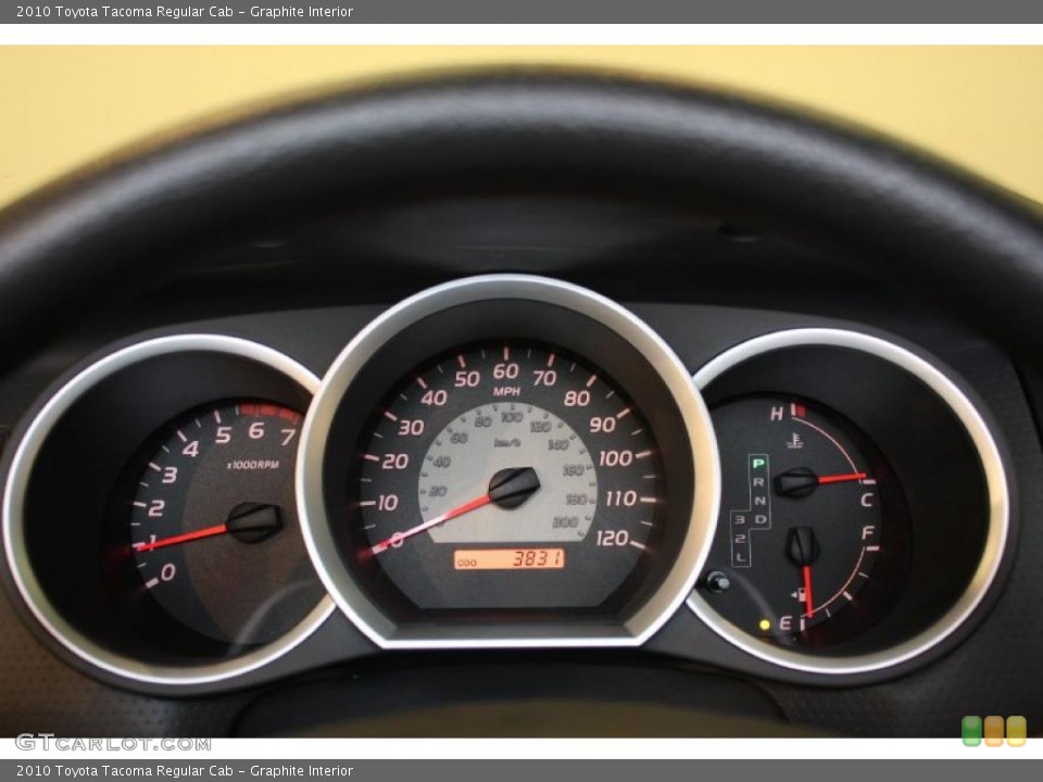 Graphite Interior Gauges for the 2010 Toyota Tacoma Regular Cab #38903606