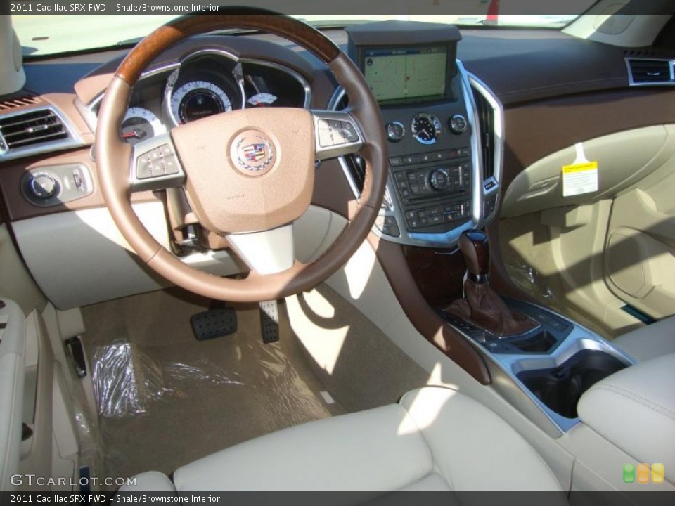 Shale/Brownstone Interior Prime Interior for the 2011 Cadillac SRX FWD #38903614