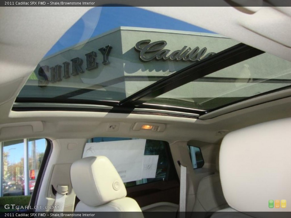 Shale/Brownstone Interior Sunroof for the 2011 Cadillac SRX FWD #38903650