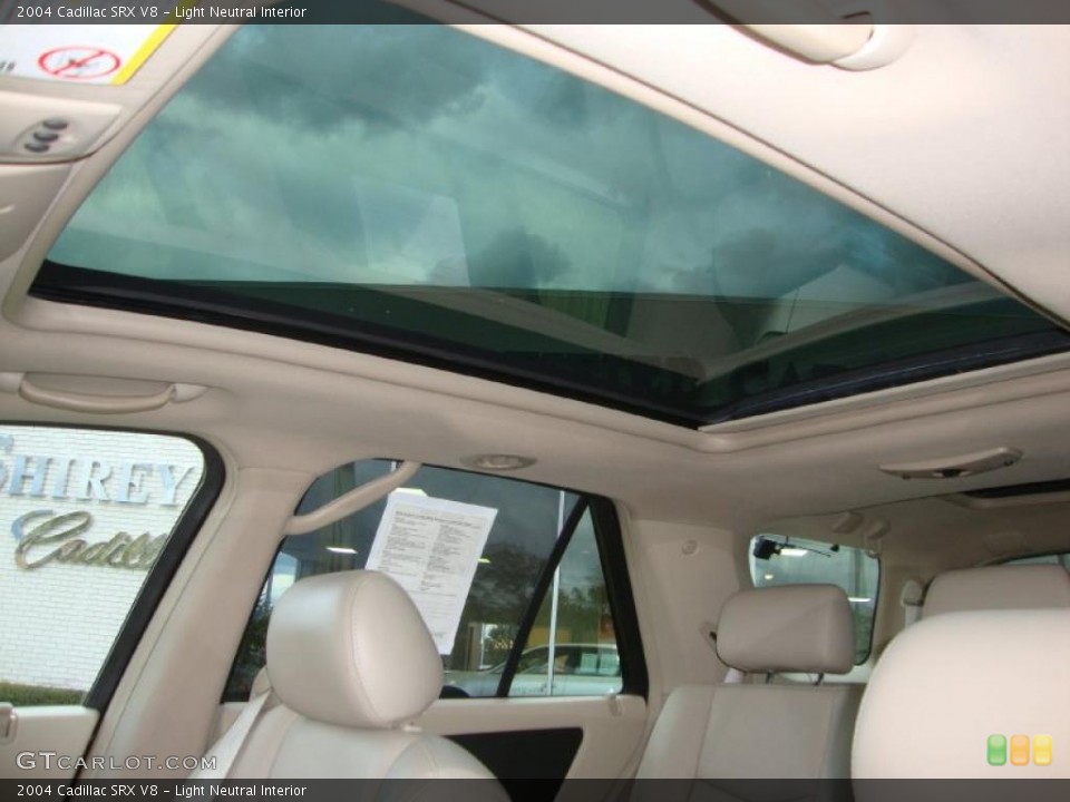 Light Neutral Interior Sunroof for the 2004 Cadillac SRX V8 #38904482