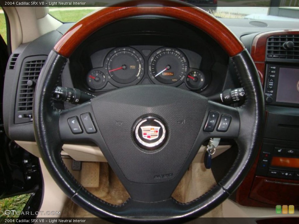 Light Neutral Interior Steering Wheel for the 2004 Cadillac SRX V8 #38904546