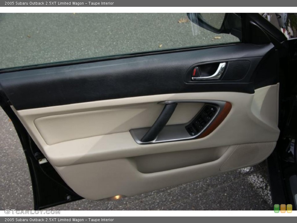 Taupe Interior Door Panel for the 2005 Subaru Outback 2.5XT Limited Wagon #38906394