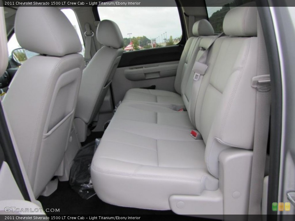 Light Titanium/Ebony Interior Photo for the 2011 Chevrolet Silverado 1500 LT Crew Cab #38907030