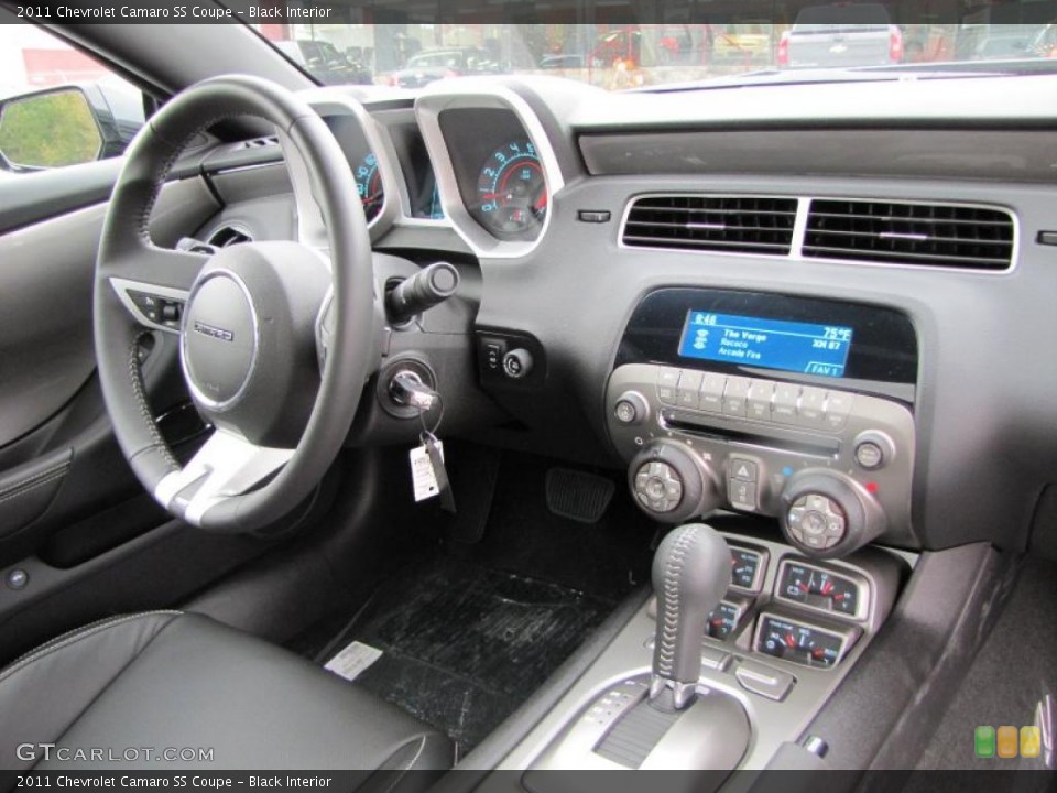 Black Interior Dashboard for the 2011 Chevrolet Camaro SS Coupe #38907362