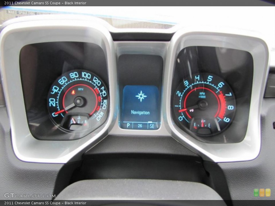 Black Interior Gauges for the 2011 Chevrolet Camaro SS Coupe #38907402