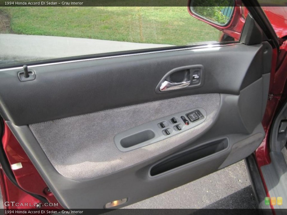 Gray Interior Door Panel for the 1994 Honda Accord EX Sedan #38908002