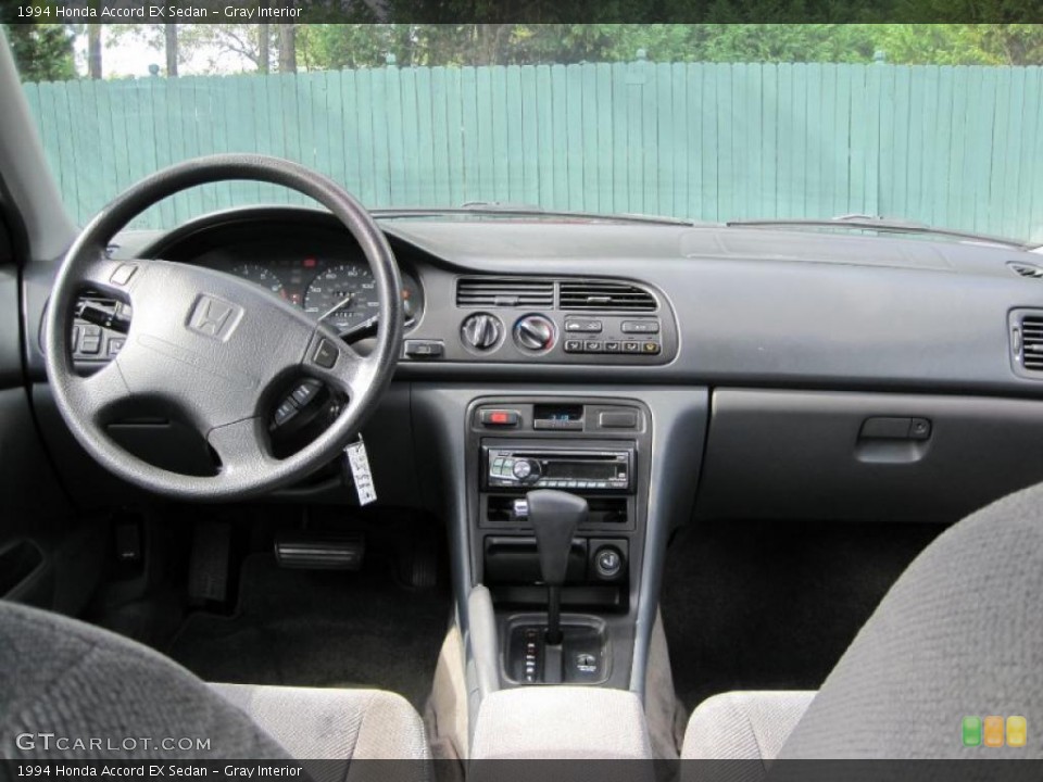 Gray Interior Dashboard for the 1994 Honda Accord EX Sedan #38908154